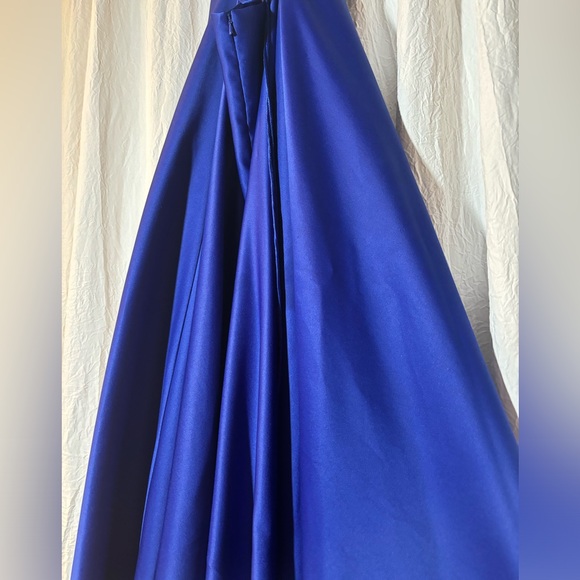 Royal Blue Prom Dress - Picture 4 of 7